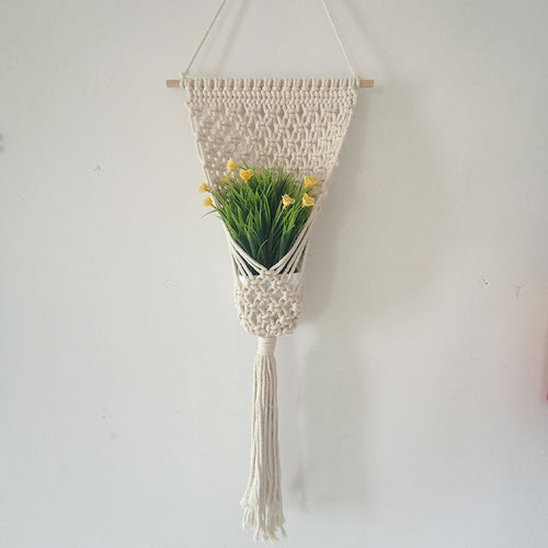 Macramé Wandbehang Karnz