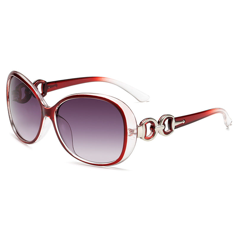 Damen luxuriöse Oversized-Sonnenbrille mit elegantem Design Karnz