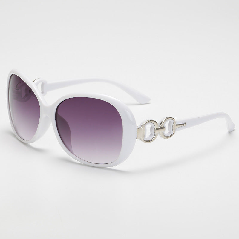 Damen luxuriöse Oversized-Sonnenbrille mit elegantem Design Karnz