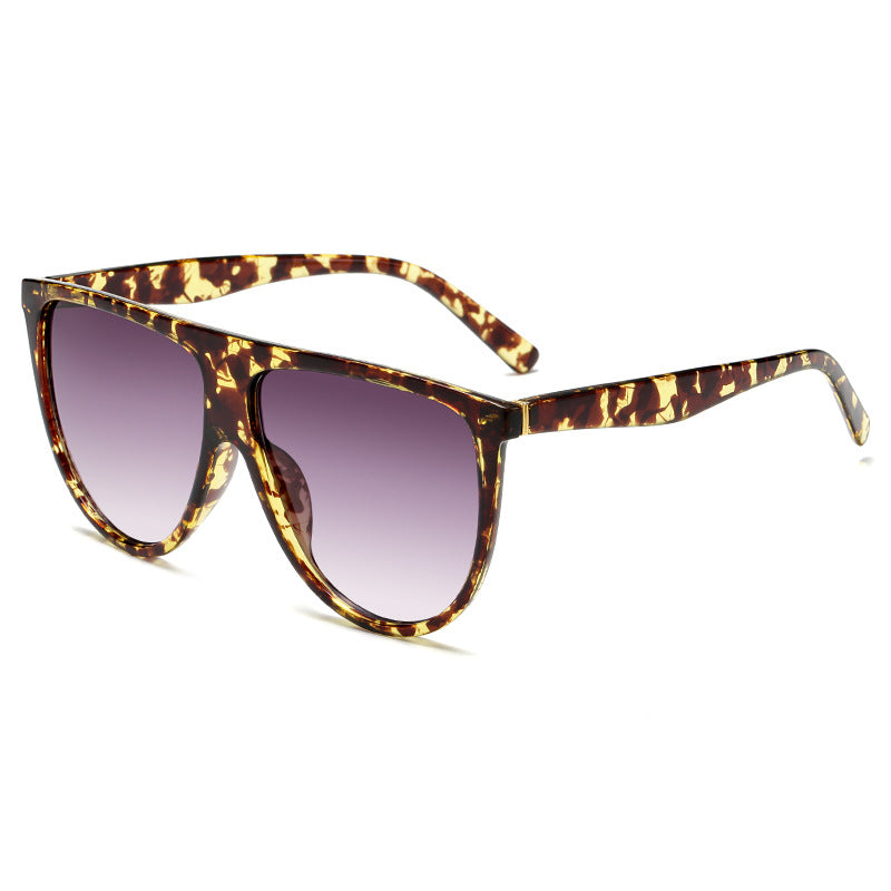 Damen Elegante Oversized-Sonnenbrille mit stylischem Rahmen Karnz