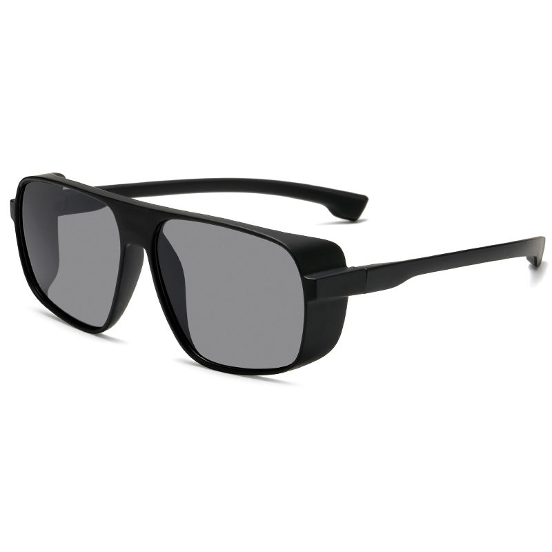 Damen Sportliche Sonnenbrille mit robustem Rahmen und polarisierten Gläsern Karnz