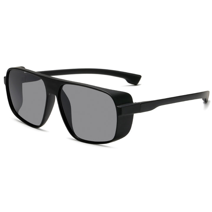 Damen Sportliche Sonnenbrille mit robustem Rahmen und polarisierten Gläsern Karnz