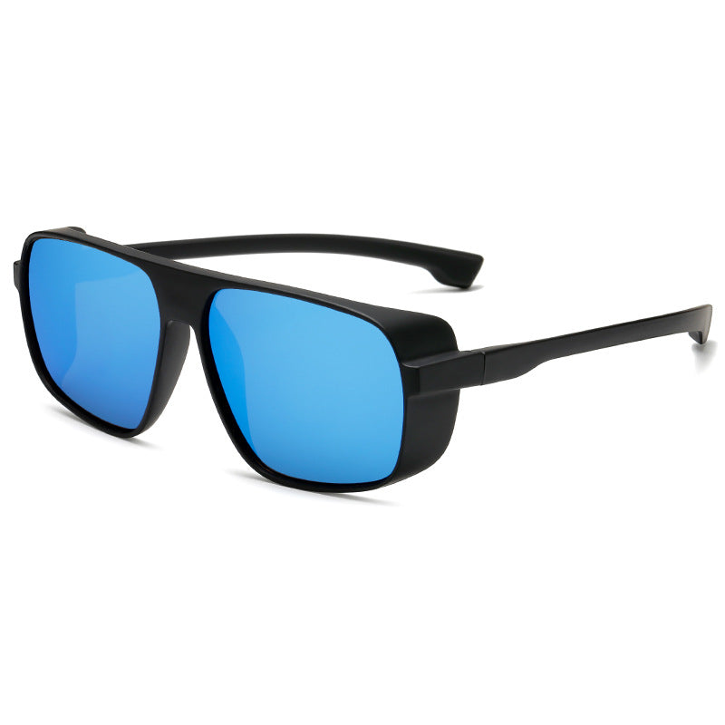 Damen Sportliche Sonnenbrille mit robustem Rahmen und polarisierten Gläsern Karnz