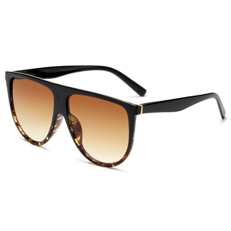 Damen Elegante Oversized-Sonnenbrille mit stylischem Rahmen Karnz
