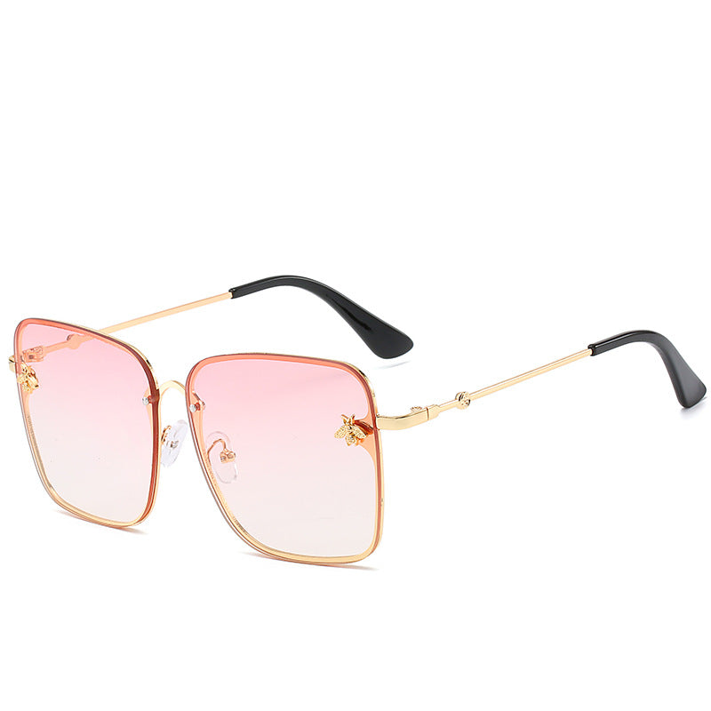 Luxus Übergroße Geometrische Rahmen Sonnenbrille Karnz
