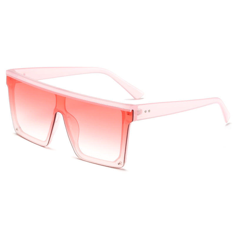 Damen modische visuelle Sonnenbrille mit breitem Rahmen Karnz