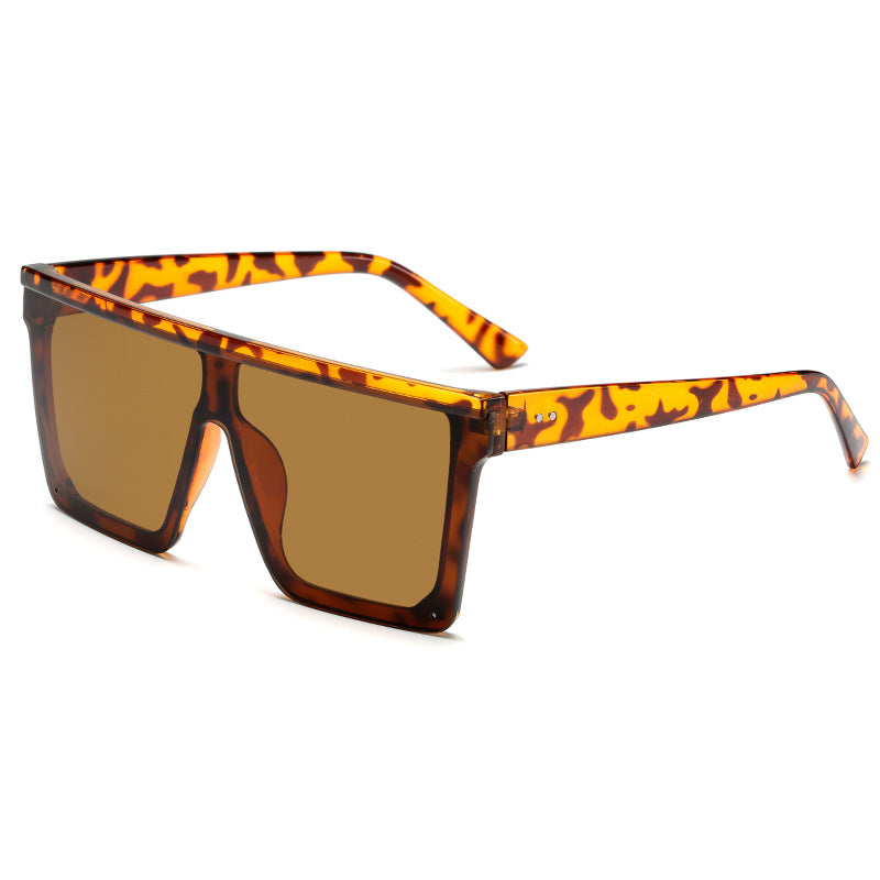 Damen modische visuelle Sonnenbrille mit breitem Rahmen Karnz