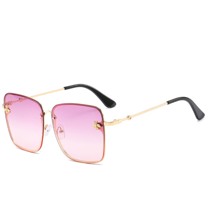 Luxus Übergroße Geometrische Rahmen Sonnenbrille Karnz