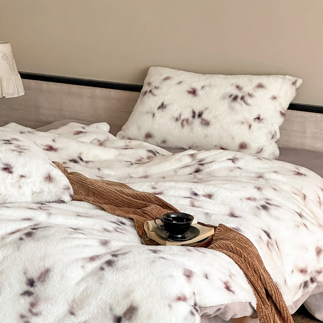 Milchfaser-Bettwäsche-Set, 4-teilig, extra warm