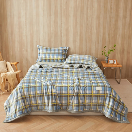 Flauschige Korallenfleece-Decke für Sofa und Bett