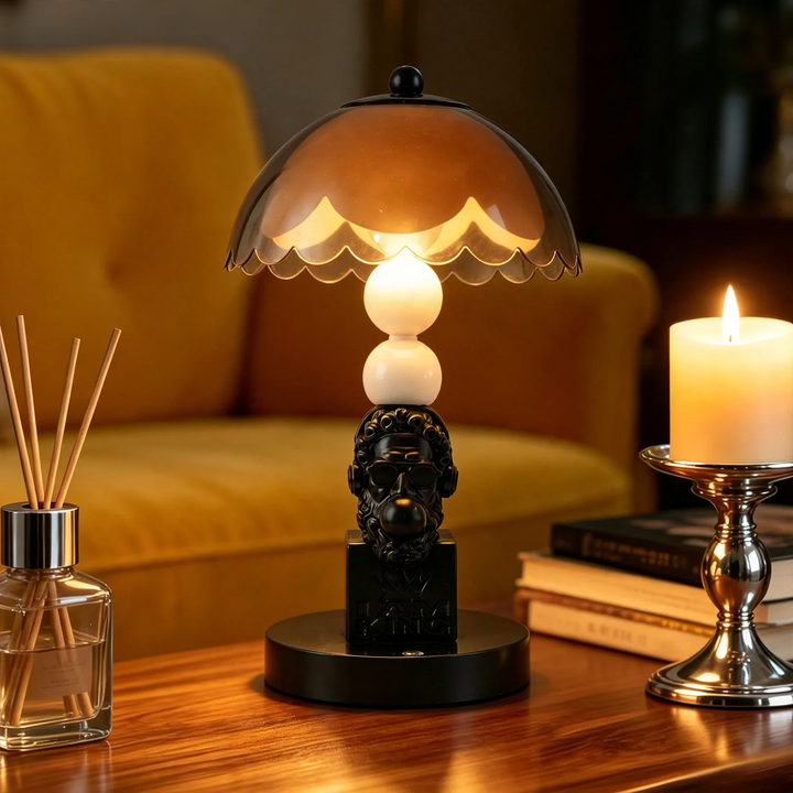 Bubble King Nachttischlampe mit 3 Helligkeitsstufen
