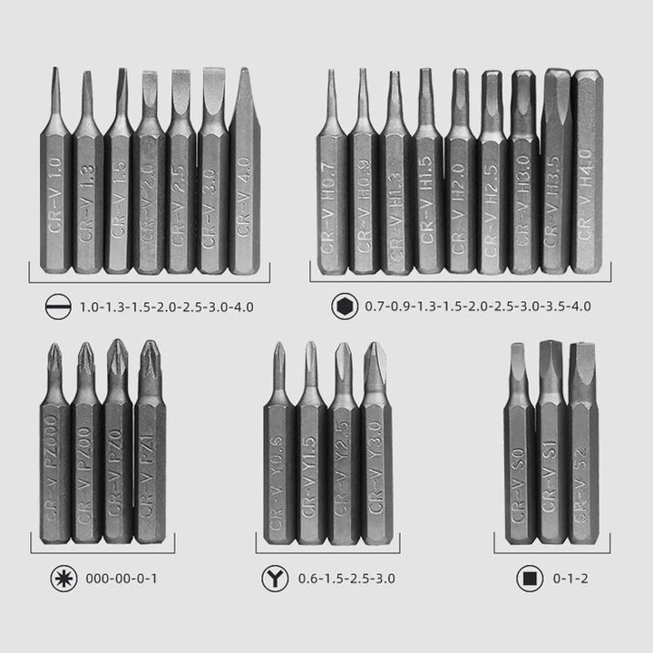 62 in 1 Präzisionsschraubendreher Set | Karnz