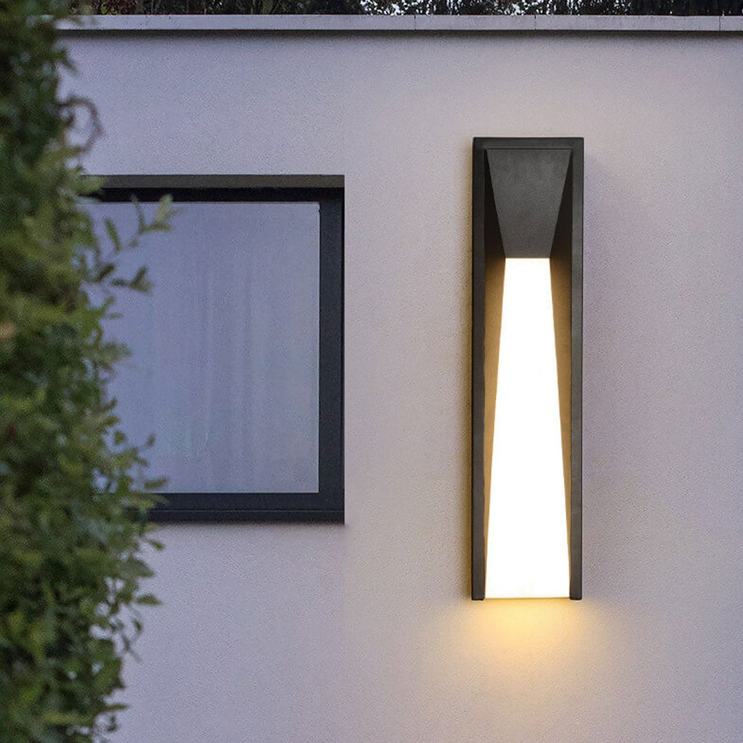 Wasserdichte Einfache Streifen Design LED Außen Wandleuchte Lampe | Karnz