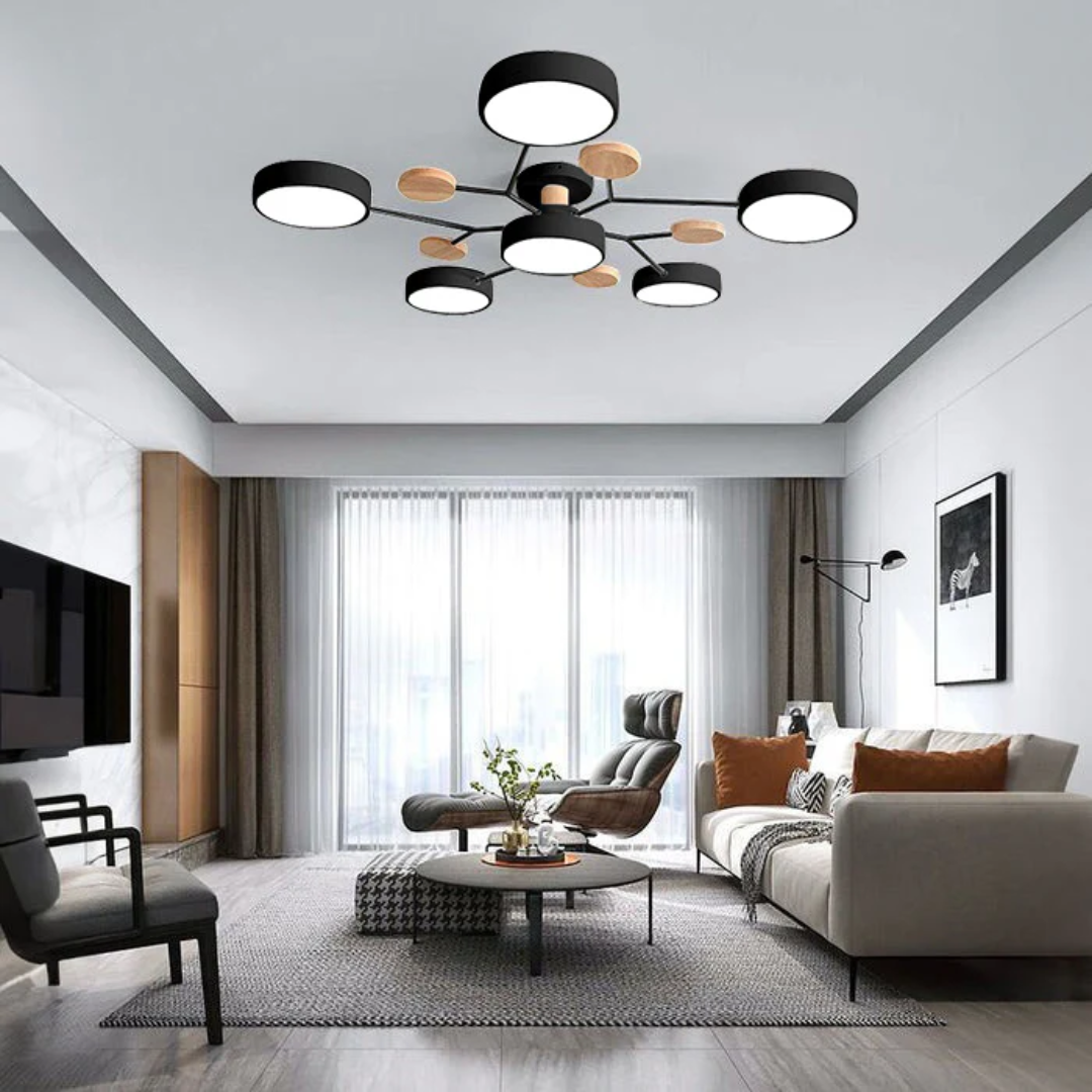 Karnz | Moderne Runde LED Deckenlampe