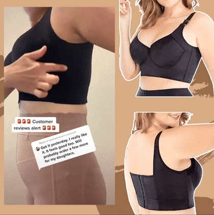 Shapewear-BH mit tiefen Cups – stützendes und schmeichelhaftes Design – ganztägiger Tragekomfort – Wanduhr
