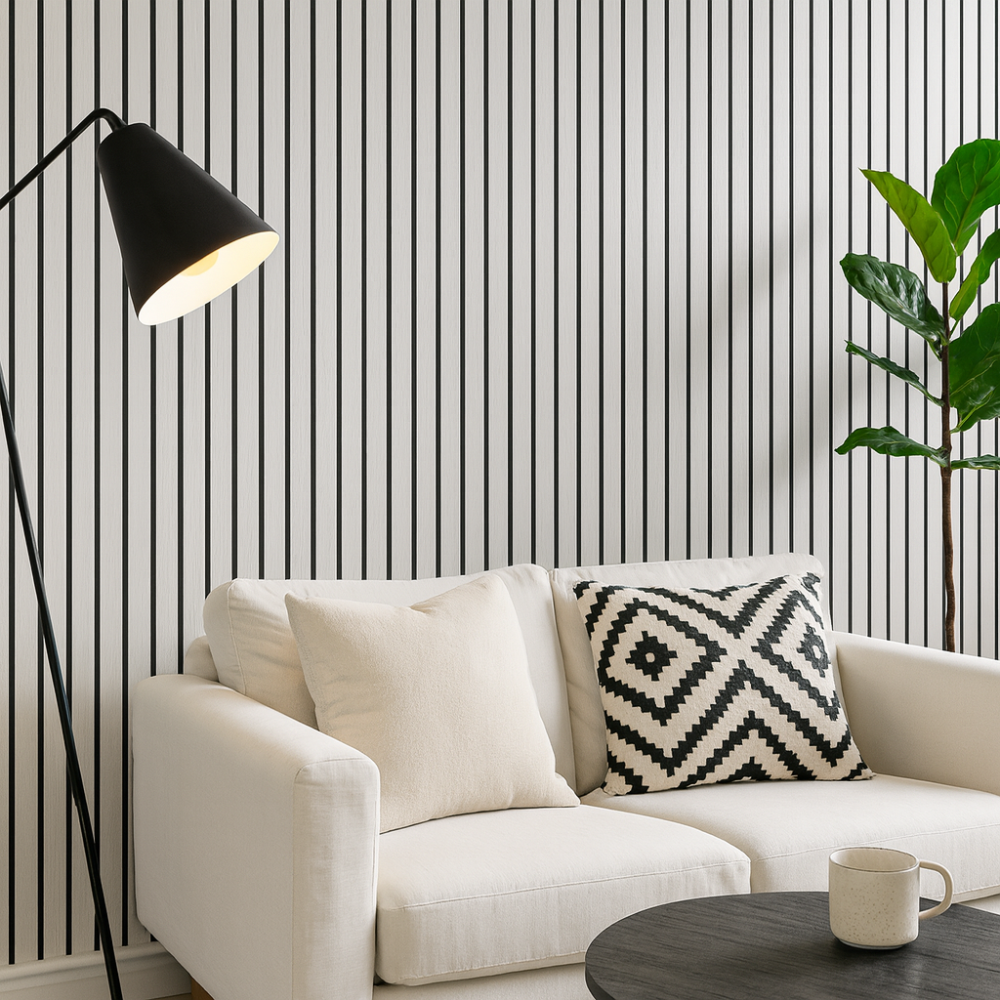 Wandaufkleber 3D-Holzoptik PVC-Platte selbstklebend wasserdicht