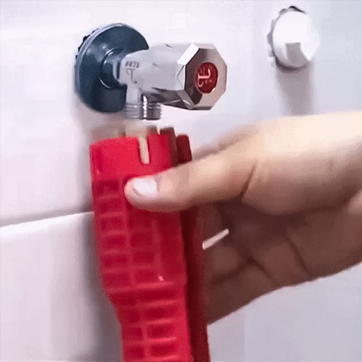 8-in-1 Waschbecken Multi-Wasserrohrschlüssel | Karnz