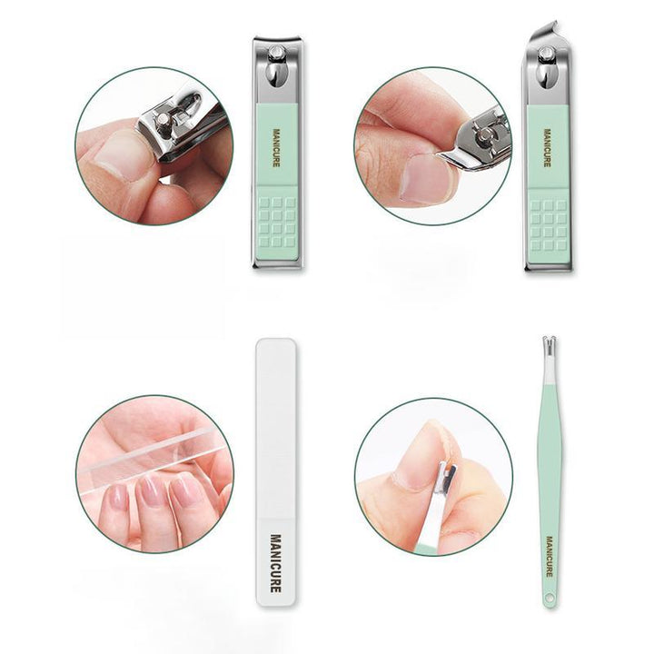 Nagelknipser tragbares Set (12/16 Stück) | Karnz