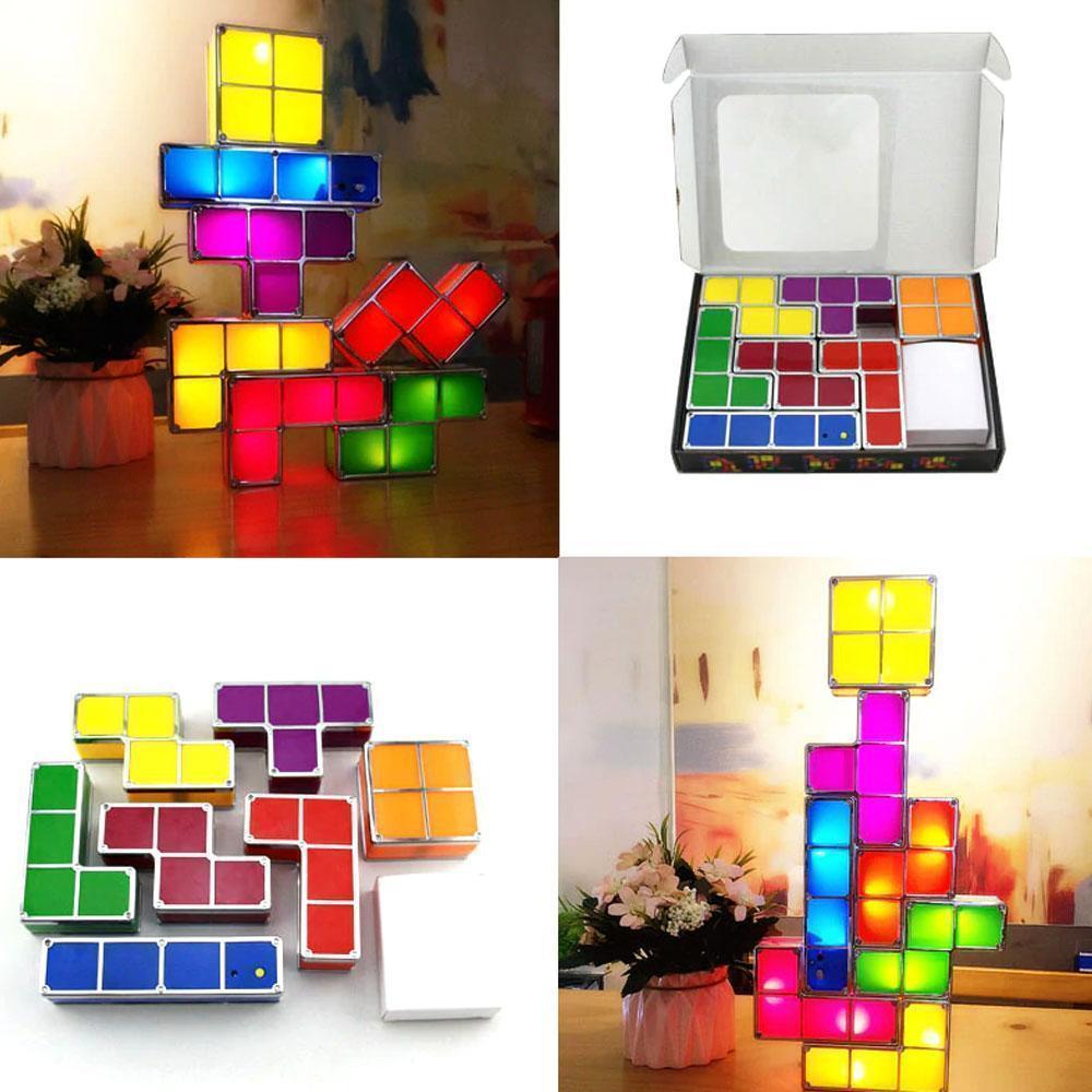 Tetris Stapelbares LED-Nachtlicht | Karnz