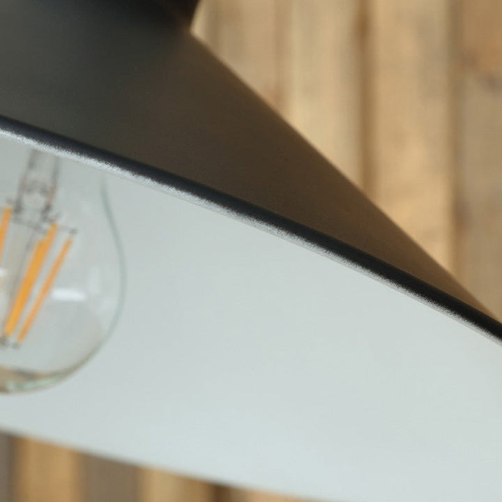 Zeitgenössische Retro Wasserdichte Eisen Runde 1-Licht Wand Sconces Lampe Für Garten | Karnz