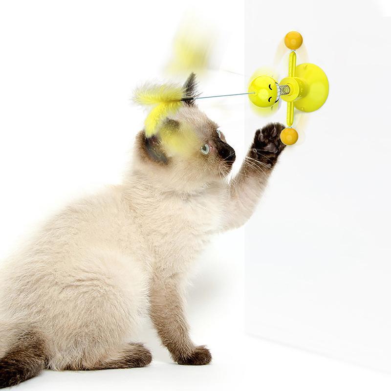 Multifunktionales Drehspielzeug für Katzen | Karnz