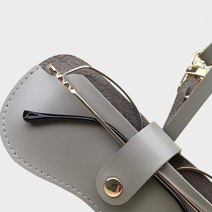 Sonnenbrillen-Tasche aus Leder | Karnz