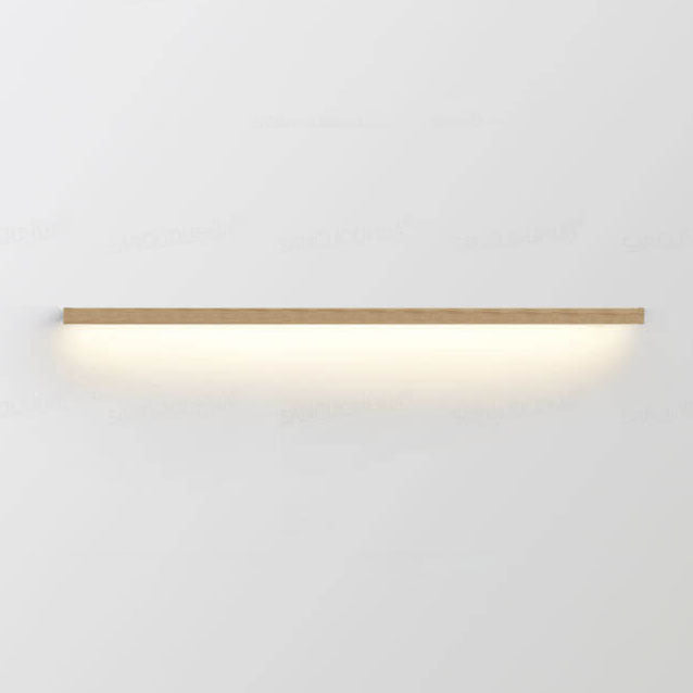ZenBeam Japanische LED-Wandleuchte | Massivholzdesign | Modernes Akzentlicht