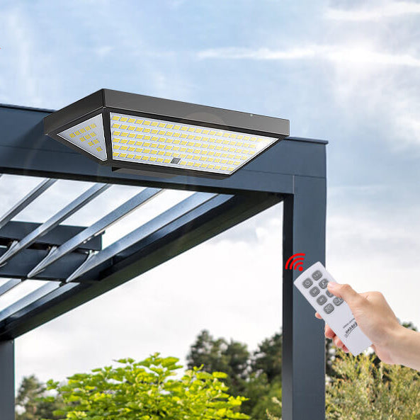 Einfaches Solar-Trapez-LED-Multifunktions-Außen-Wasserdicht-Garten-Wandleuchten-Lampe | Karnz