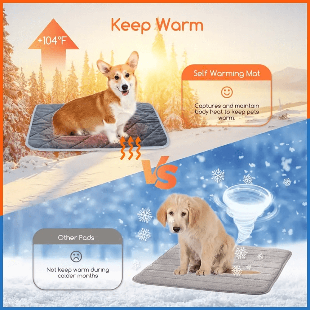 ToastyPaws Hund Selbstheizendes Kissen