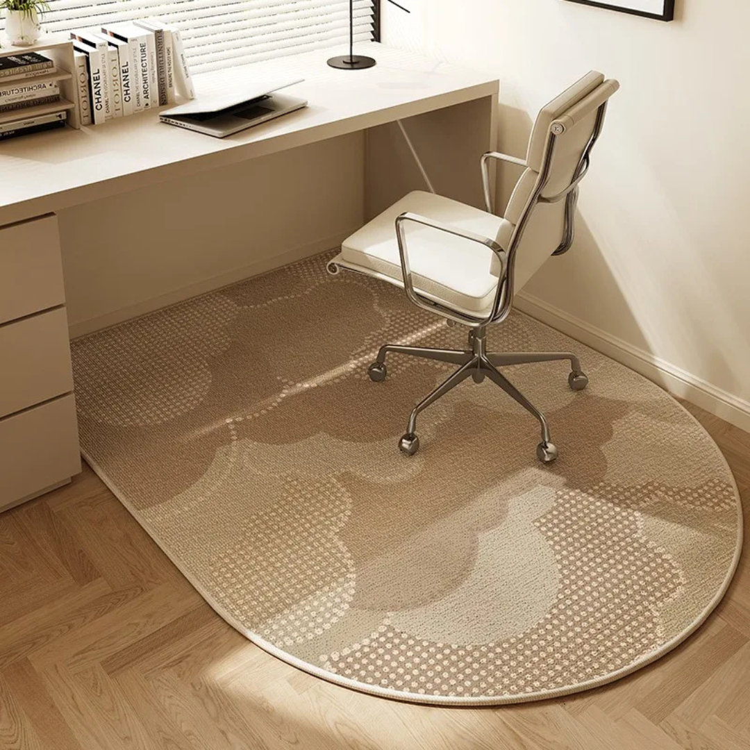 Sandsberg | FlexGuard Bürostuhl Bodenmatte – Stylische rutschsichere Schutzmatte für Hartböden & Teppiche