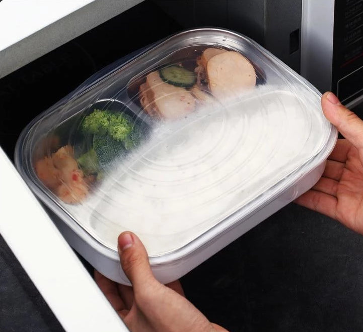 EcoLid - 6 Silikon wiederverwendbare Stretchabdeckungen | Karnz