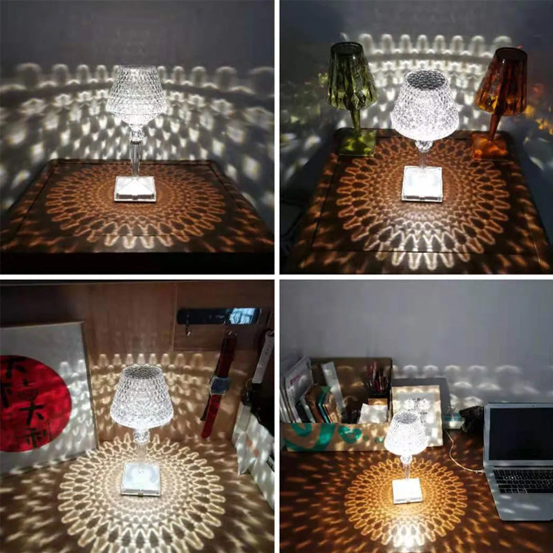 Kristall-Tischlampe | Karnz