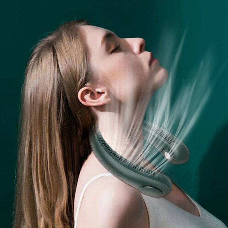 Hands-Free Tragbarer Bladeless Nackenventilator | Karnz