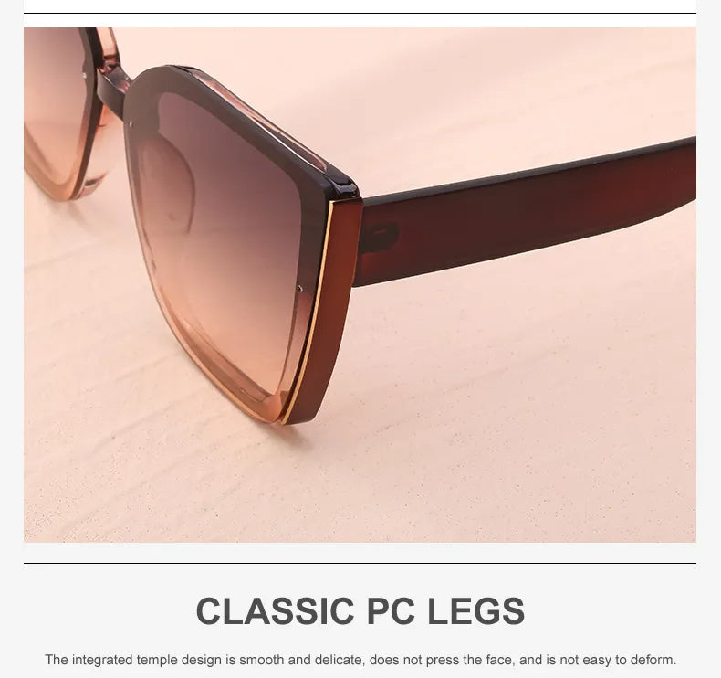 Billie Retro Sonnenbrille | Quadratisch & Trendy | Karnz