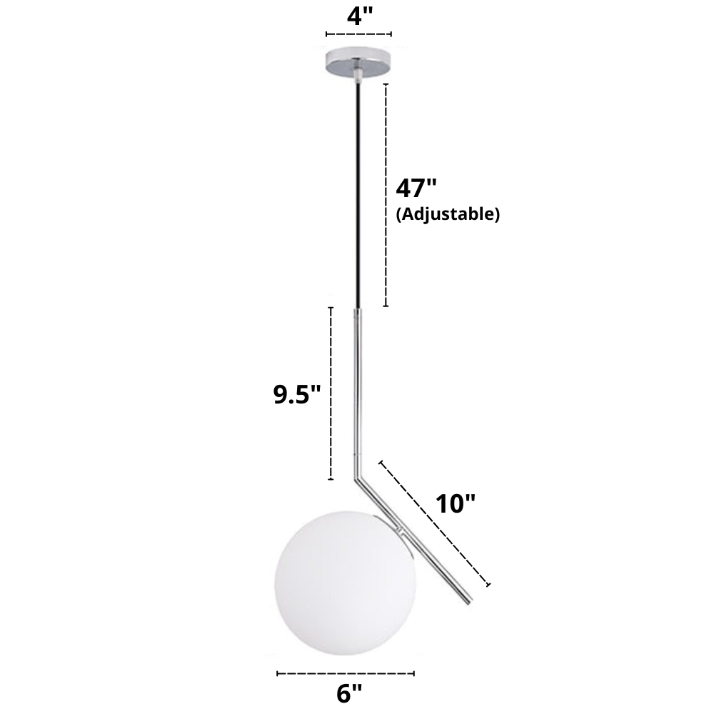 Nordische Glaspendelleuchten