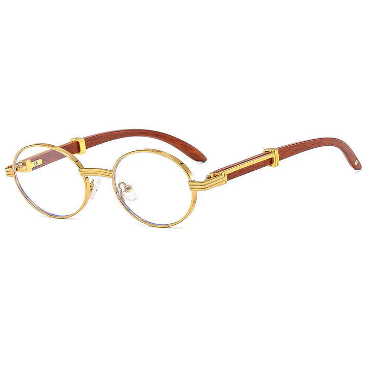 BlissGlow –   Holzsonnenbrille der Retro-Serie