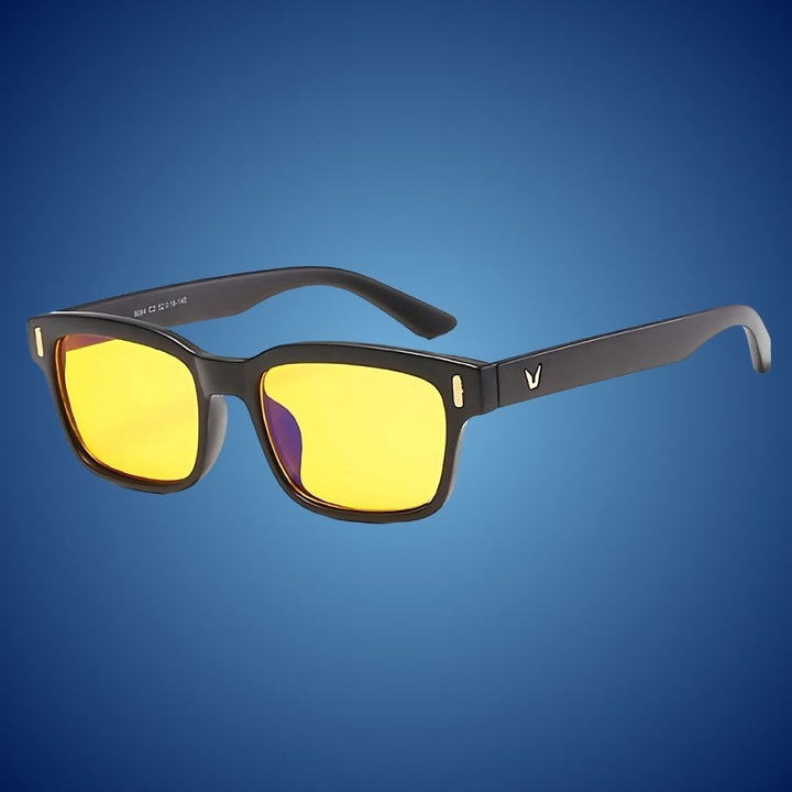 EyeShield Pro Blaulichtschutzbrille | Mit UV-Schutz - Reduziert Augenmüdigkeit - Verbessert die Schlafqualität - Lindert Augenmüdigkeit Karnz