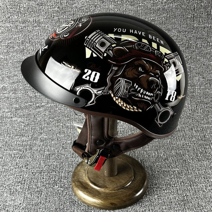 City-Helm für Chopper mit minimalistischem Design