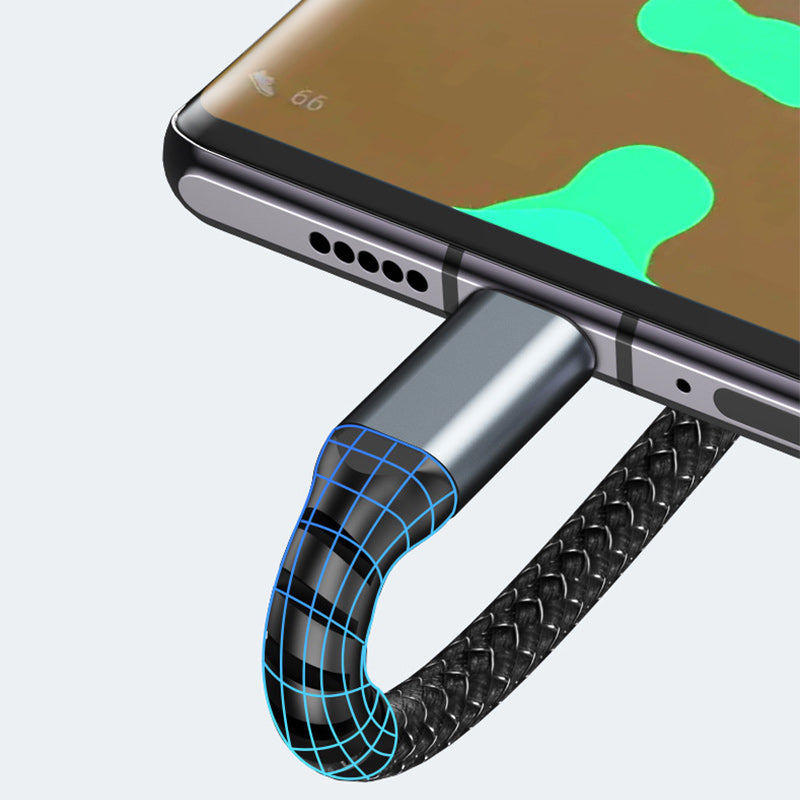 Superschnelles Lade-3-in-1-Datenkabel
