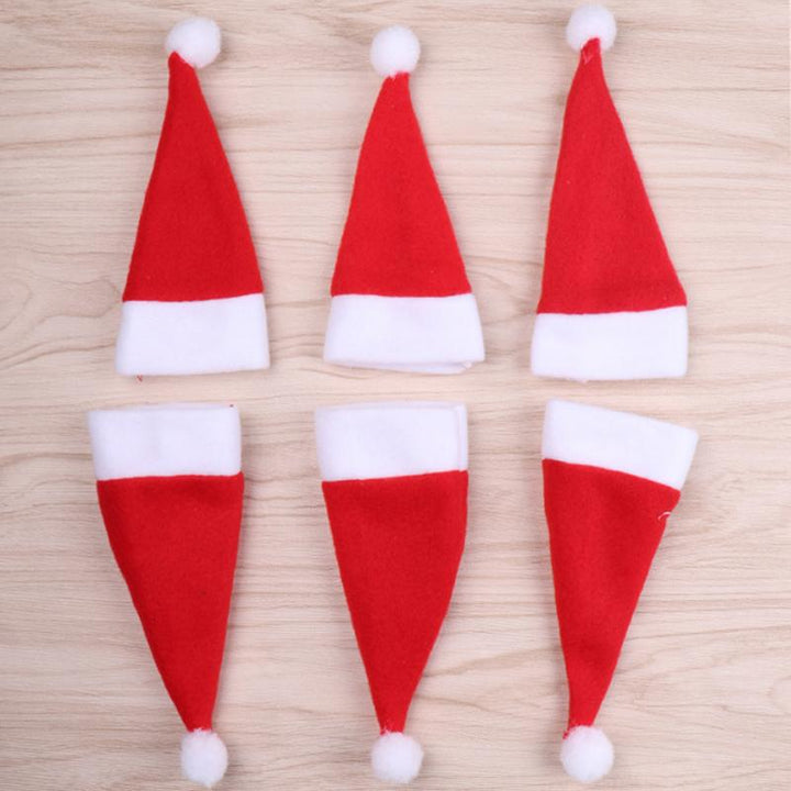 Weihnachtsdekoration Santa Hut mit Schal | Karnz
