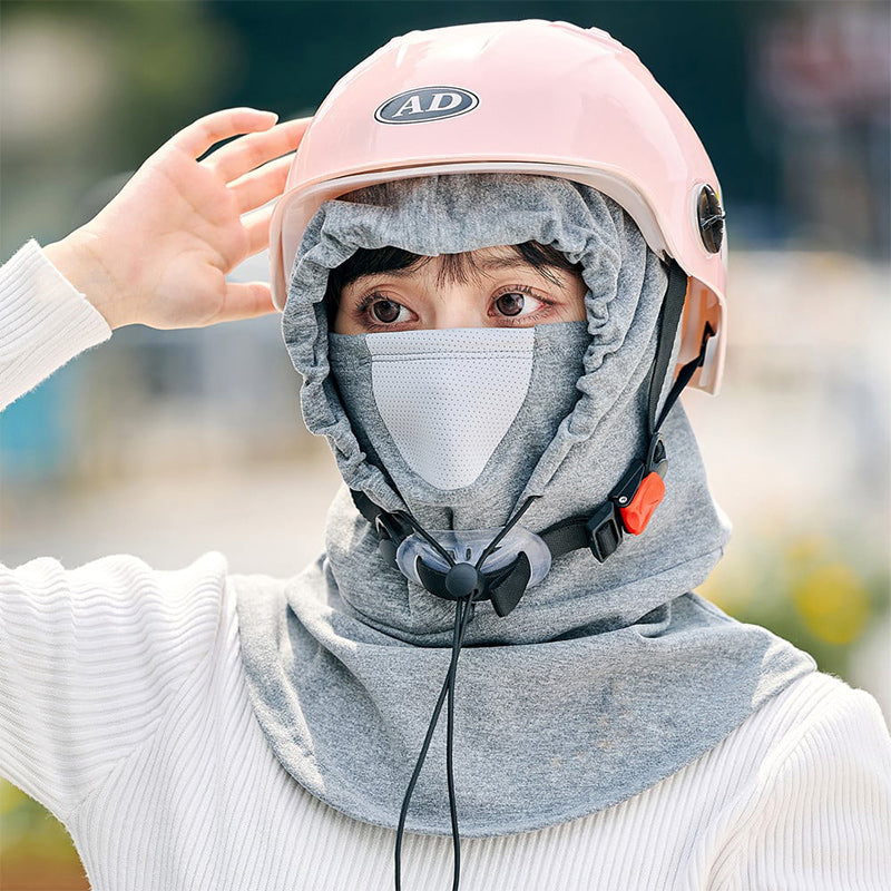 Hooded Face Mask mit Nackenwärmer zum Radfahren | Karnz