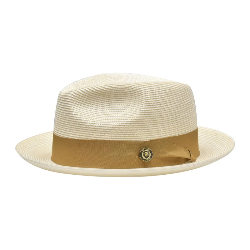 Natürlicher Strohhut Fedora | Karnz