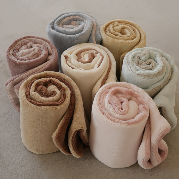 Milchfaser-Bettwäsche-Set, 4-teilig, Winter, Einfarbig