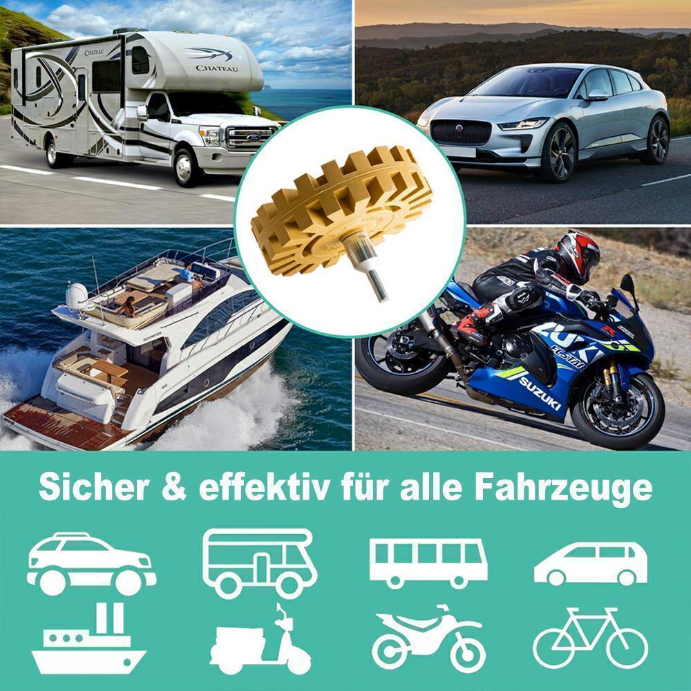4 Zoll Radiergummi Rad, Abziehbildern Entfernung Werkzeug | Karnz