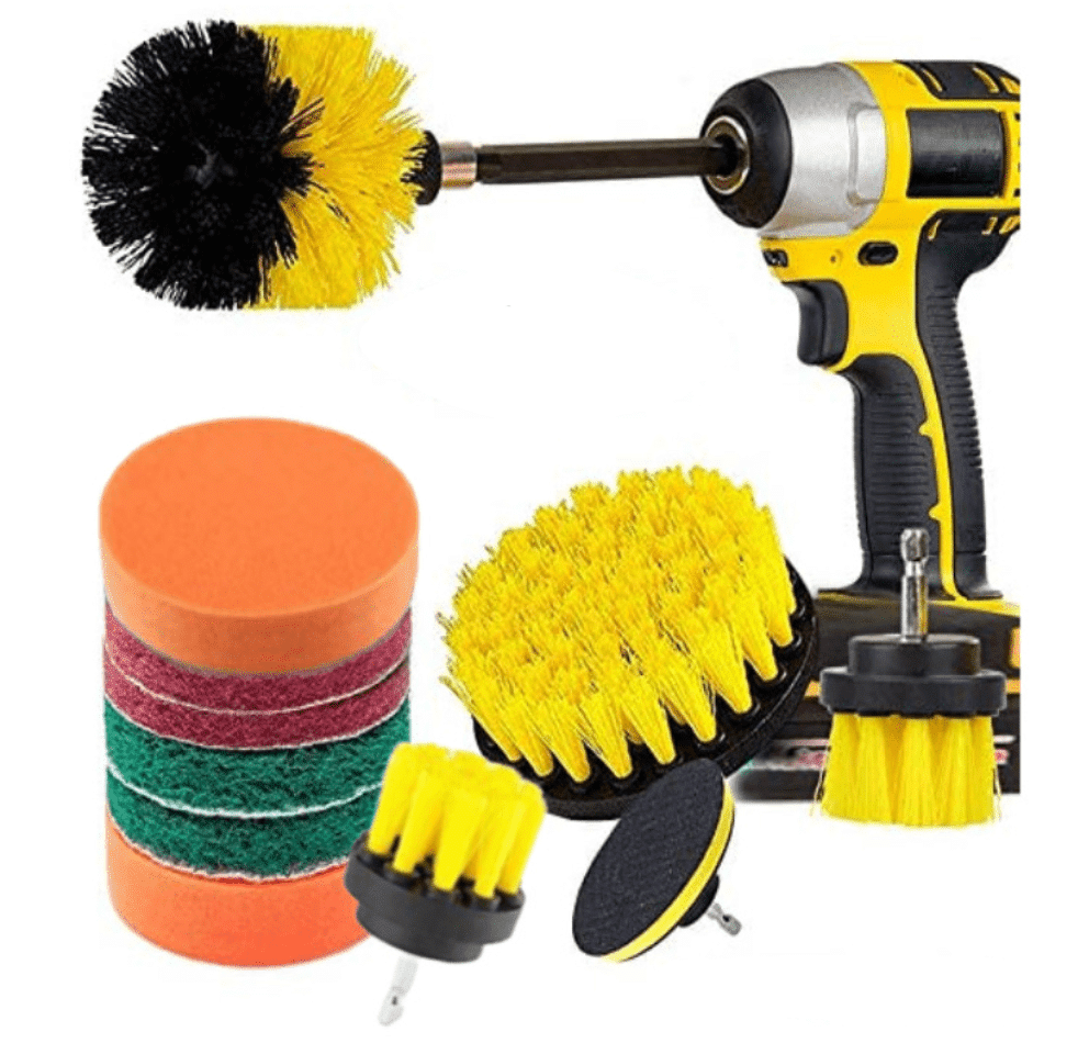 12-in-1-Reinigungsbürsten-Set für Bohrmaschine | Karnz