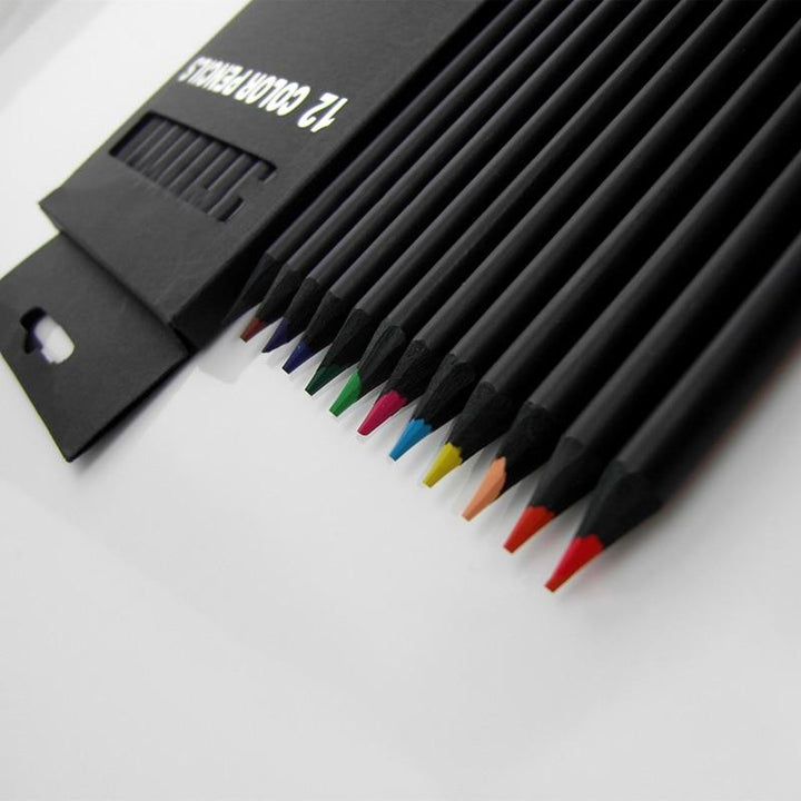 12 Set Bunte Holzstifte | Karnz