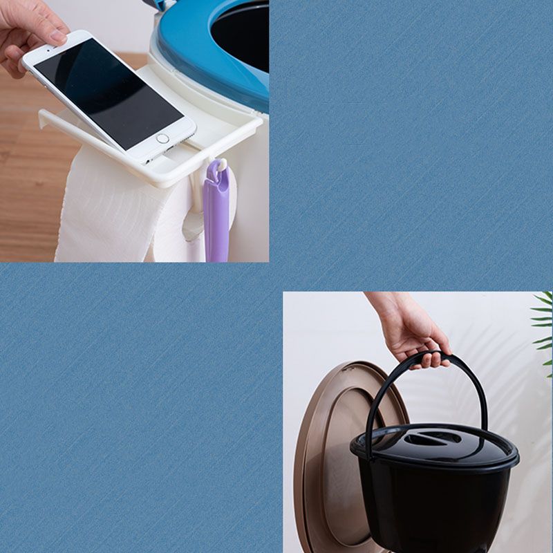 Zeitgenössische Kunststoff-Wandtoilette mit Toilettensitz für das Badezimmer