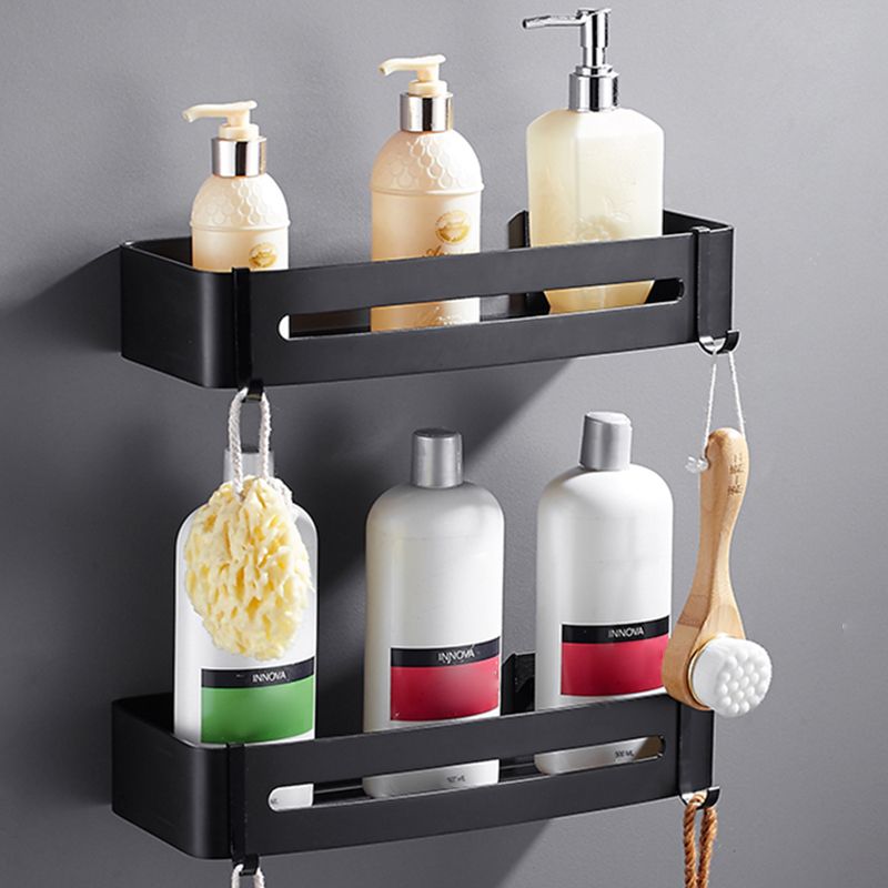 Matt Black Moderne Badezimmer Zubehör Set, Set von 3, Badezimmerregal