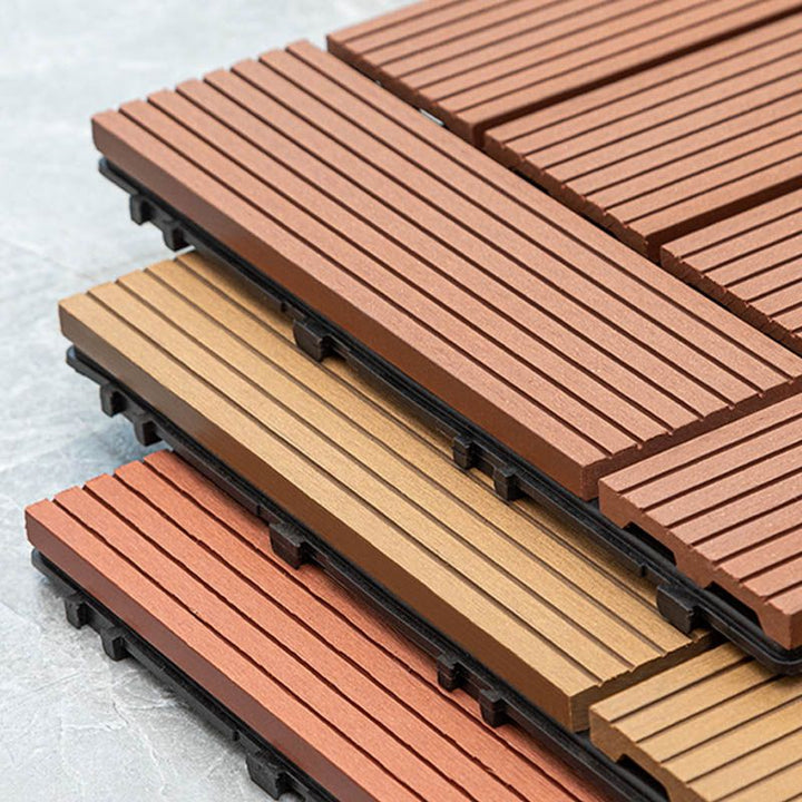 Klassische Holzfliesen für Garten patio Fußbodenbeläge zum Verlegen