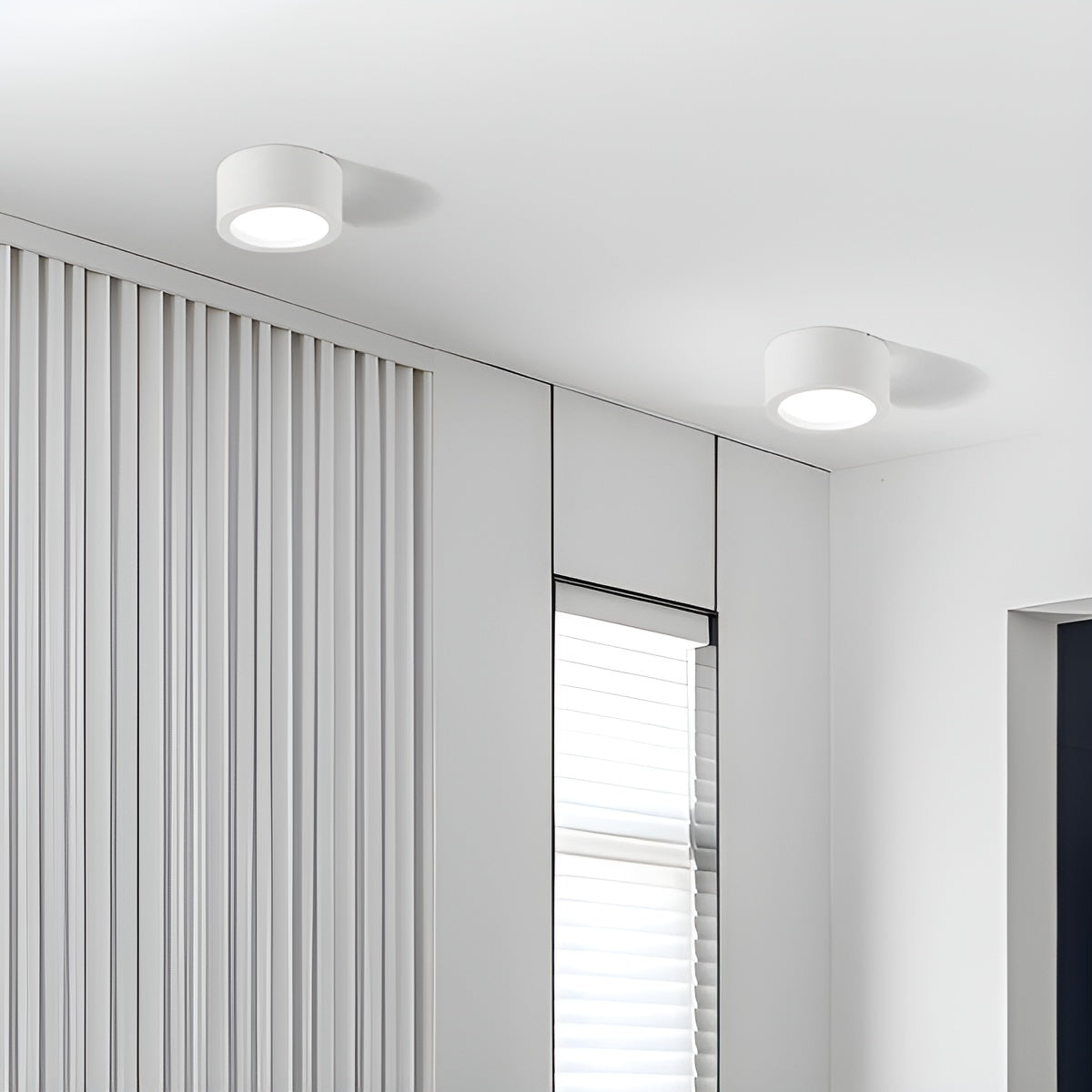 Moderne LED-Deckenleuchte – Runde Form & warmes LED-Licht | Gemütliche Beleuchtung für jeden Raum